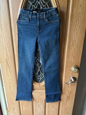 Express Women's Dark Wash Boot Cut Jeans